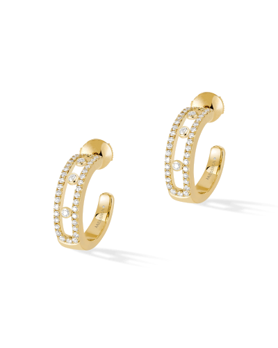 Messika Classique Earrings PAVÉ HOOP (watches)
